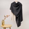 Golily Cashmere Scarf Dark Grey Cashmere Scarves 100% Cashmere 60x180cm Knitted Scarf Lightweight Extra Soft Scarves for Women Cashmere Scarf Wrap Winter Soft - Image 3
