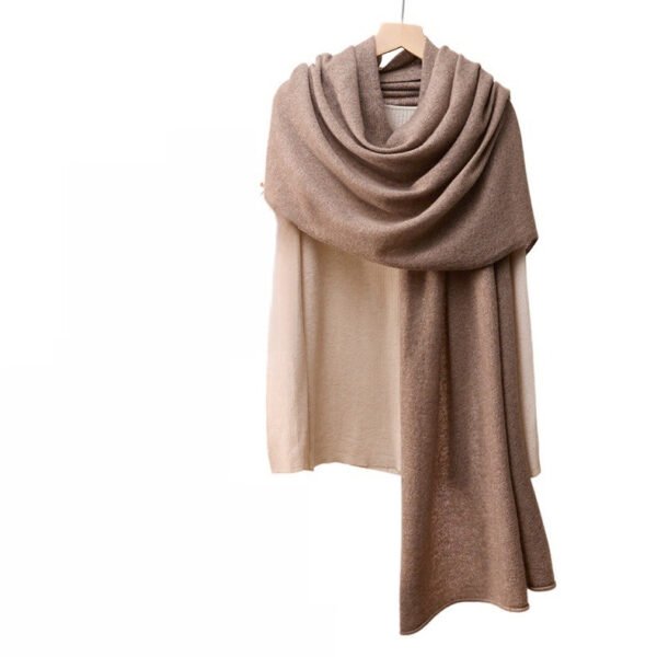 Golily Cashmere Scarf Dark Khaki Cashmere Scarves 100% Cashmere 60x180cm Knitted Scarf Lightweight Extra Soft Scarves for Women Cashmere Scarf Wrap Winter Soft