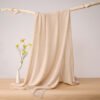 Golily Cashmere Scarf Light Khaki Cashmere Scarves 100% Cashmere 60x180cm Knitted Scarf Lightweight Extra Soft Scarves for Women Cashmere Scarf Wrap Winter Soft - Image 2