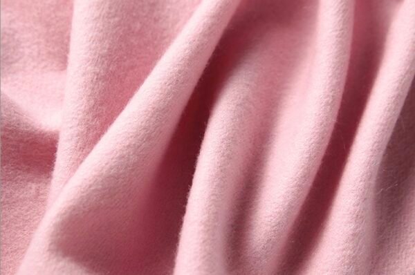 Golily Cashmere Scarf Light Pink Cashmere Scarves 100% Cashmere Knitted Scarf Lightweight Extra Soft Scarves for Women Cashmere Scarf Wrap Winter Soft Pure Color - Image 4