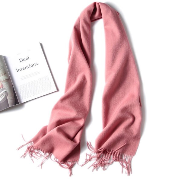 Golily Cashmere Scarf Pink Cashmere Scarves 100% Cashmere Knitted Scarf Lightweight Extra Soft Scarves for Women Cashmere Scarf Wrap Winter Soft Pure Color