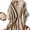 Golily Cashmere Shawl Dark Brown Cashmere Wrap Cashmere Wraps Cashmere Shawls 100% Pure Cashmere Knitted Wrap Extra Large Shawls for Women Lightweight Soft Warm - Image 3