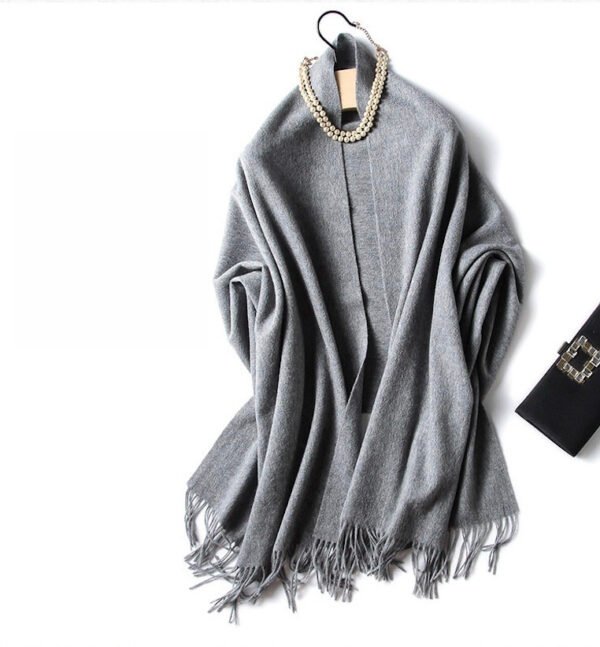 Golily Cashmere Shawl Grey Cashmere Wrap Cashmere Wraps Cashmere Shawls 100% Pure Cashmere Knitted Wrap Extra Large Shawls for Women Lightweight Soft Warm