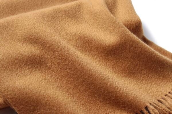 Golily Cashmere Shawl Light Brown Cashmere Wrap Cashmere Wraps Cashmere Shawls 100% Pure Cashmere Knitted Wrap Extra Large Shawls for Women Lightweight Soft Warm - Image 4