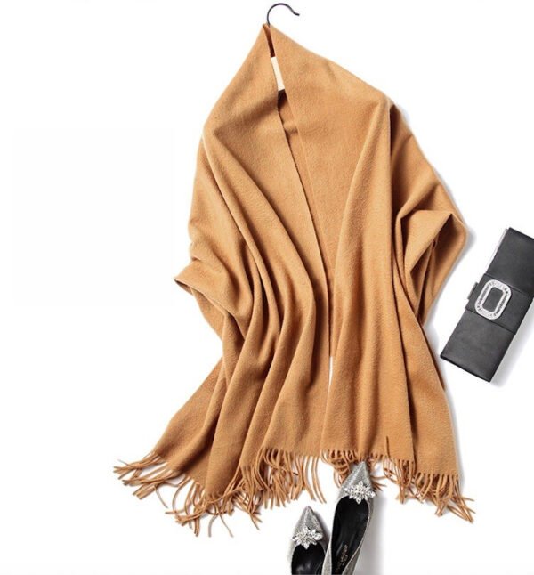 Golily Cashmere Shawl Light Brown Cashmere Wrap Cashmere Wraps Cashmere Shawls 100% Pure Cashmere Knitted Wrap Extra Large Shawls for Women Lightweight Soft Warm