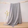 Golily Cashmere Scarf Grey Cashmere Scarves 100% Cashmere 60x180cm Knitted Scarf Lightweight Extra Soft Scarves for Women Cashmere Scarf Wrap Winter Soft - Image 2