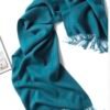 Golily Cashmere Scarf Blue Cashmere Scarves 100% Cashmere Knitted Scarf Lightweight Extra Soft Scarves for Women Cashmere Scarf Wrap Winter Soft Pure Color - Image 3